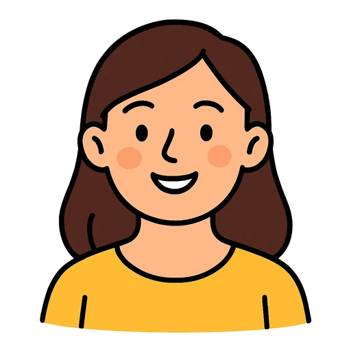 một người mẹ trẻ đang mỉm cười