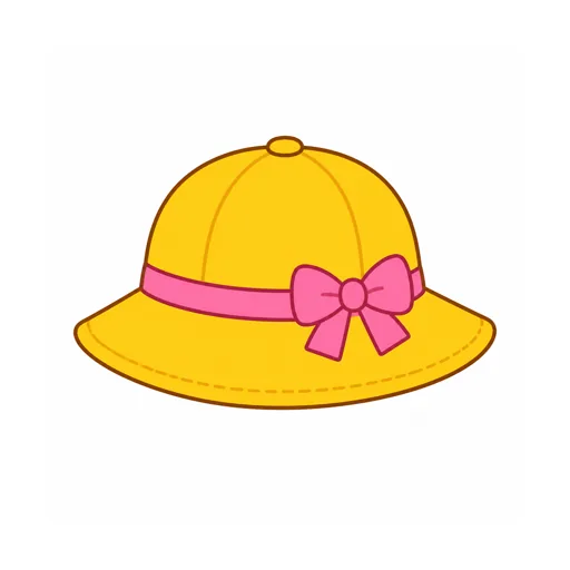 một chiếc mũ vành trẻ em