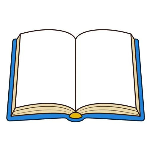 một quyển sách đang mở