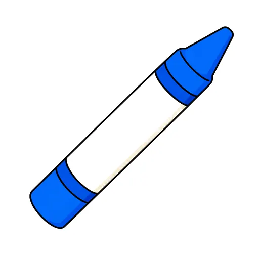 một cây bút sáp màu