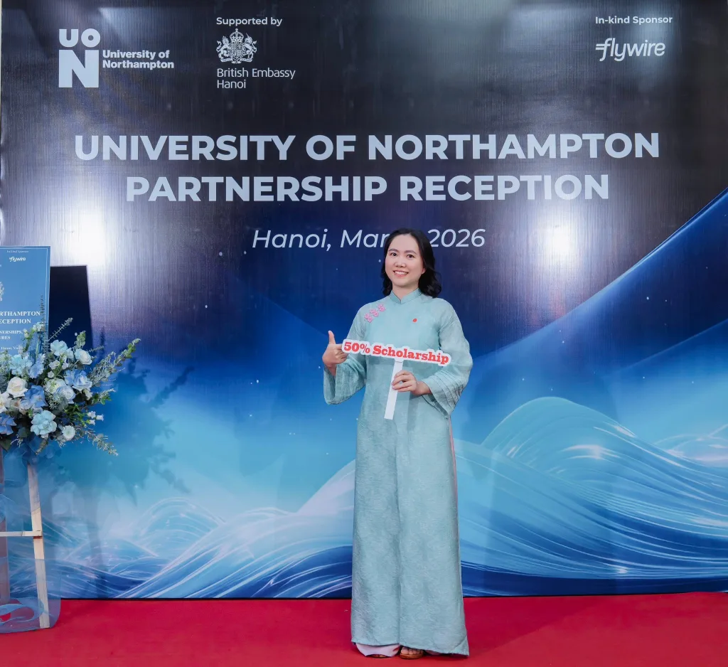 Học bổng IMPACT £12.000 của University of Northampton, dành riêng cho sinh viên Việt Nam