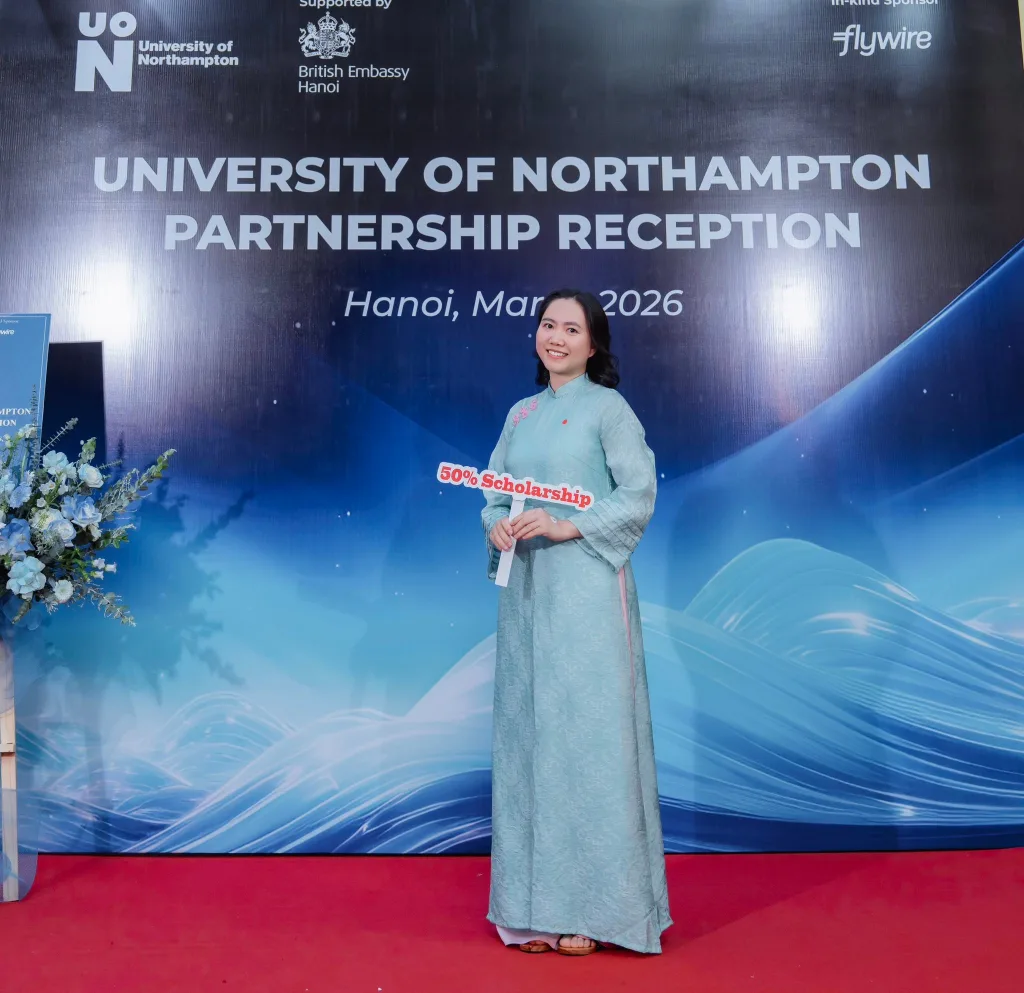 Học bổng IMPACT £12.000 của University of Northampton, dành riêng cho sinh viên Việt Nam