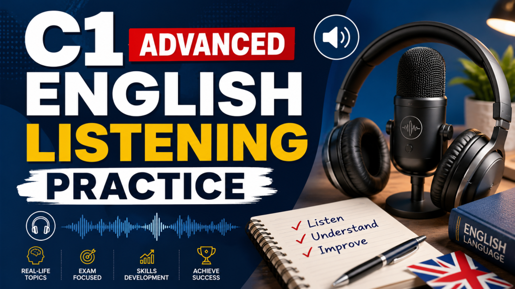 C1 Advanced English Listening Practice