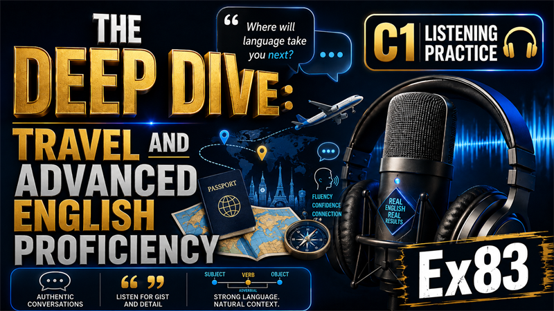 Travel and Advanced English Proficiency — C1 Listening Practice