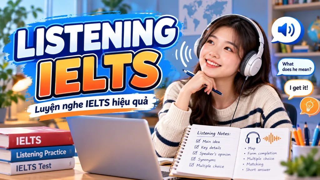 Luyện nghe IELTS